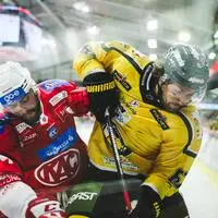 Wiedersehen im Play-off: Steven Strong (KAC) trifft erneut auf Mats Frycklund (Pustertal)