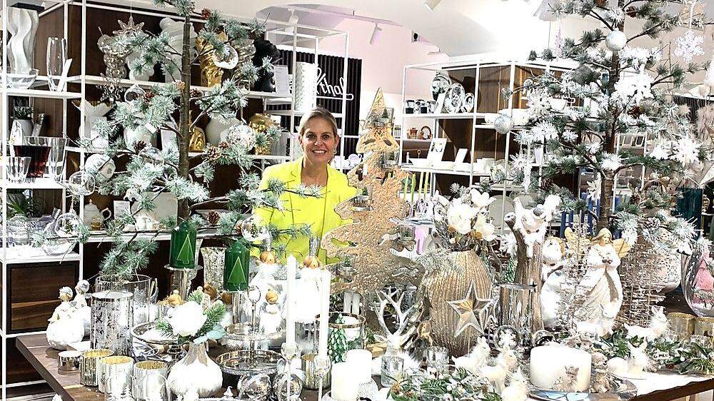Stephanie Sakotnik sperrt das Porzellangeschäft in Klagenfurt zu. Die Gründe: hohe Energiekosten, Personalengpässe