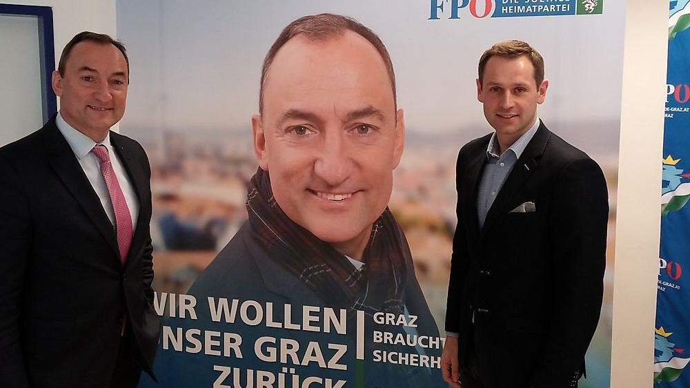 Die Landespartei lässt nun die Bücher der Grazer FPÖ mit der Doppelspitze Eustacchio/Sippel durchleuchten.