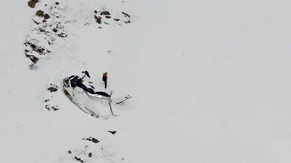 Das Kleinflugzeug zerschellte in den Stubaier Alpen
