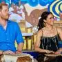 Entertainment Themen der Woche KW33 August 17, 2024, Bogota, Cundinamarca, Colombia: EDITOR NOTE: HANDOUT - MANDATORY CREDIT: PRINCE HARRY, Duke of Sussex and MEGHAN, Duchess of Sussex play drums during their official visit to Bogota, Colombia, August 17, 2024. Bogota Colombia - ZUMAvp1_ 20240817_zia_vp1_004 Copyright: xColombianxVicepresidencyx