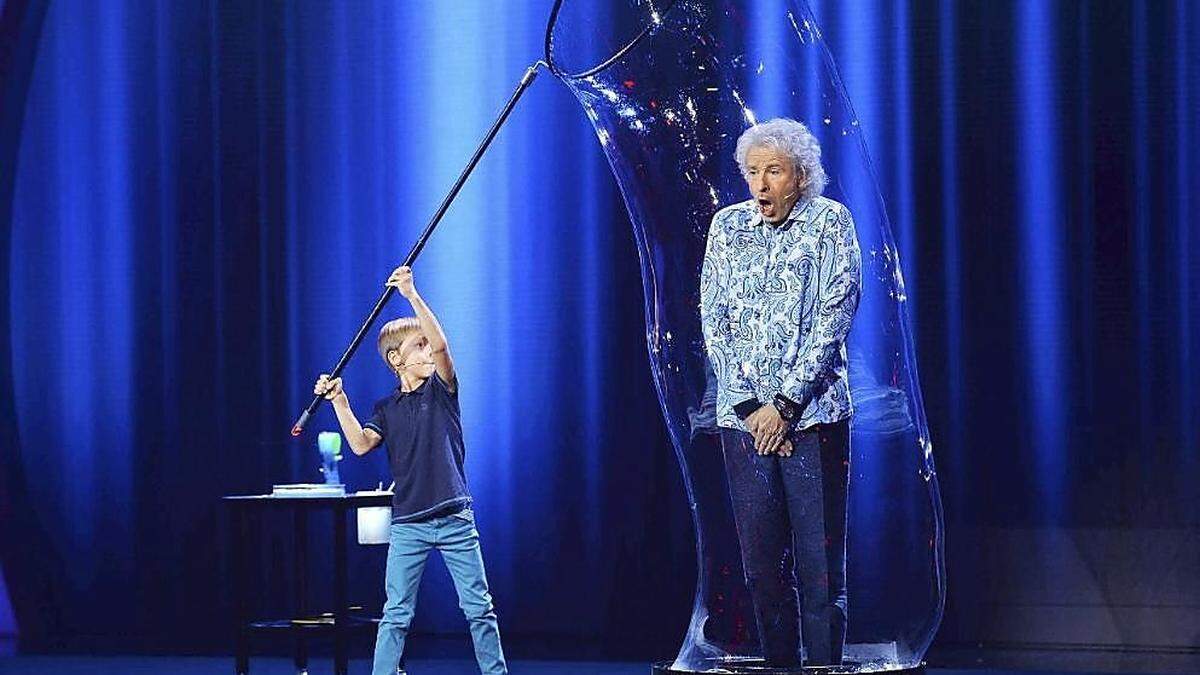 Thomas Gottschalk in der Show &quot;Little Big Stars&quot;