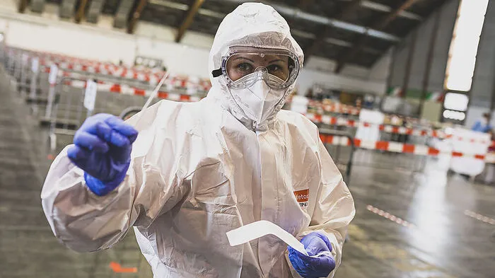 Wie auch schon die Massentests finden auch die Gratis-Tests der Stadt auf der Messe statt