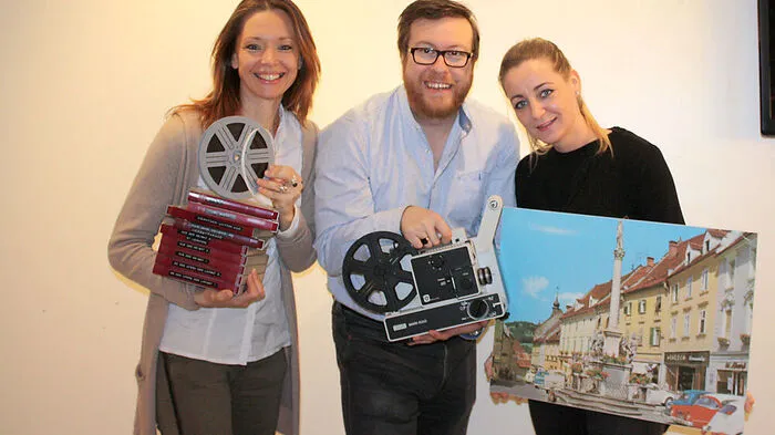 Christine Ragger, Daniel Strassnig und Alexandra Hatz (von links) bilden das Museumsteam