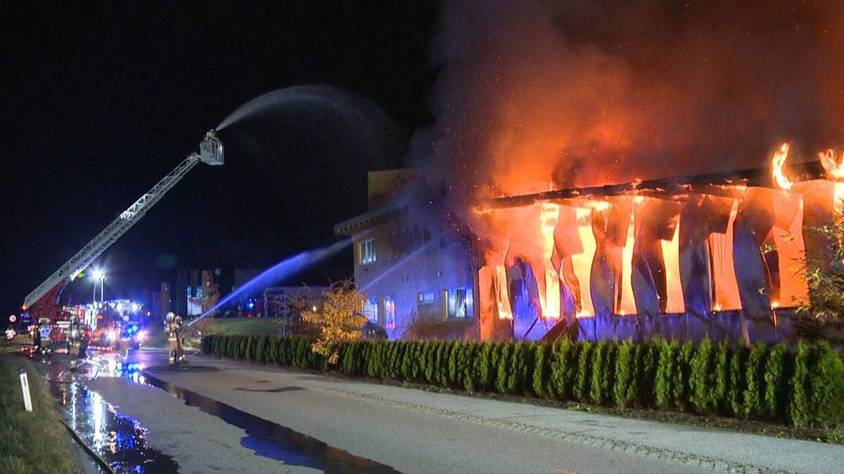 Großeinsatz für die Feuerwehren im Bezirk Liezen