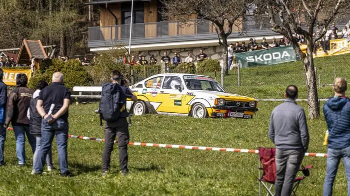 46 Laserhero Lavanttal Rallye SP1 Gasthaus Zoller April 2024