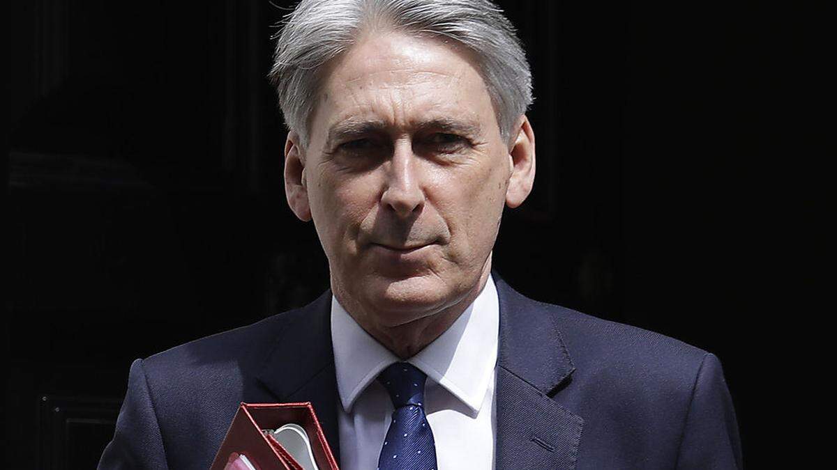 Großbritanniens Finanzminister Philip Hammond