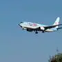 Ein Flugzeug des Reiseanbieters TUI