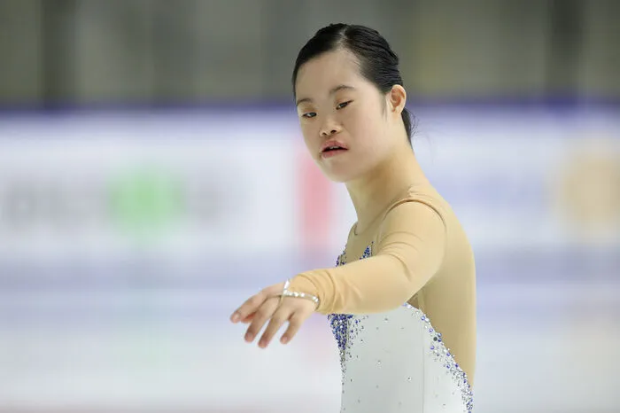 Eiskunstlaufen im Einzel in der Eishalle Liebenau: Soeyeon Kim (Korea)