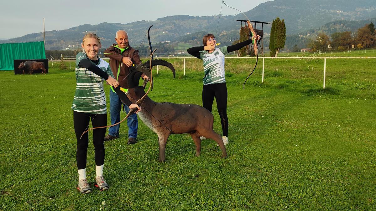 Sophie Zellnig, Walter Moitzi und Diana Moitzi (von links)