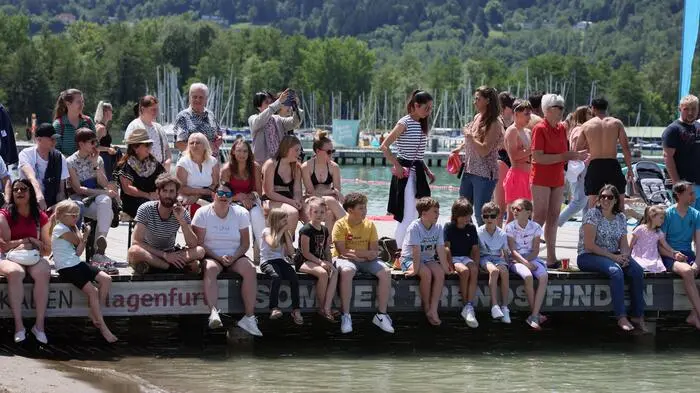 100 Jahre Strandbad Klagenfurt wurden am Samstag mit einem großen Fest gefeiert. 
