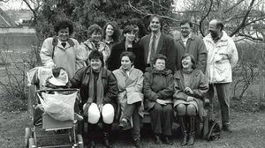 Die Anfänge der Chance B: mittendrin der spätere Geschäftsführer Franz Wolfmayr (3. v. re., hinten)