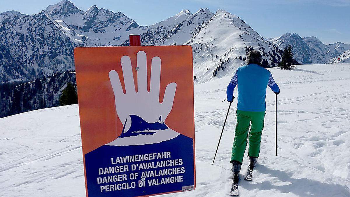 Gute Bedingungen auf den Bergen sollen nicht über Gefahren hinwegtäuschen