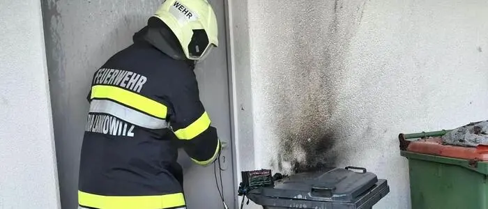 Ein Akku war in Brand geraten