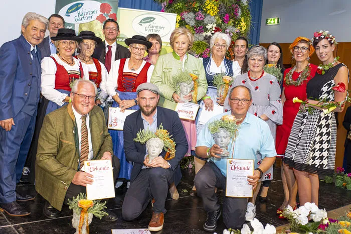 Viele Ausgezeichnete kamen  in das Congress Center Pörtschach.