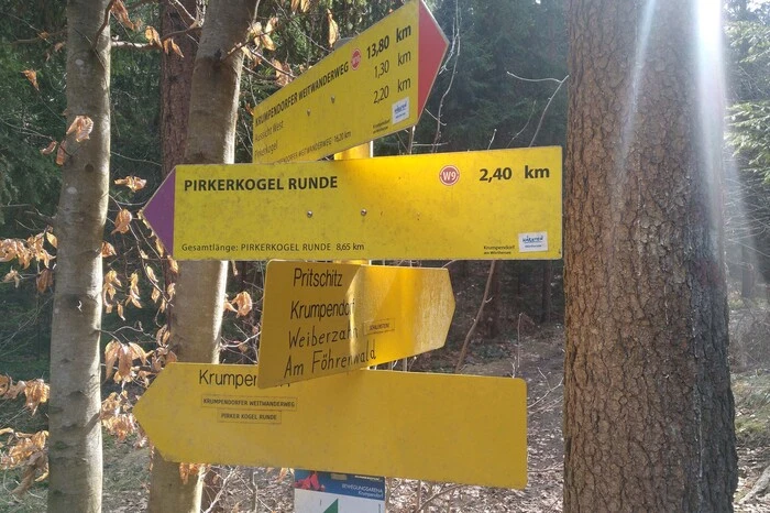 In der Nähe des Unterschlupfes befinden sich von Spaziergängern gerne genutzte Wege.