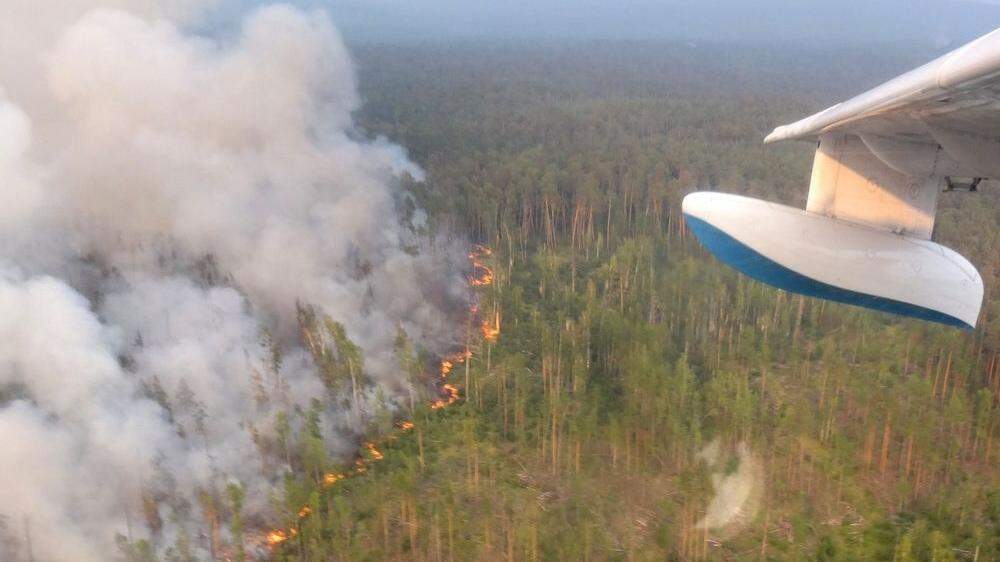 RUSSIA-FIRE-FORESTS