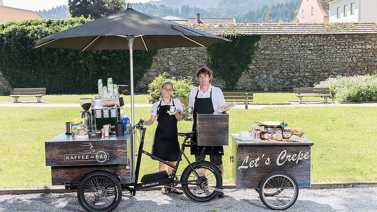 Unser Kaffeestand kommt am Samstag nach Bruck