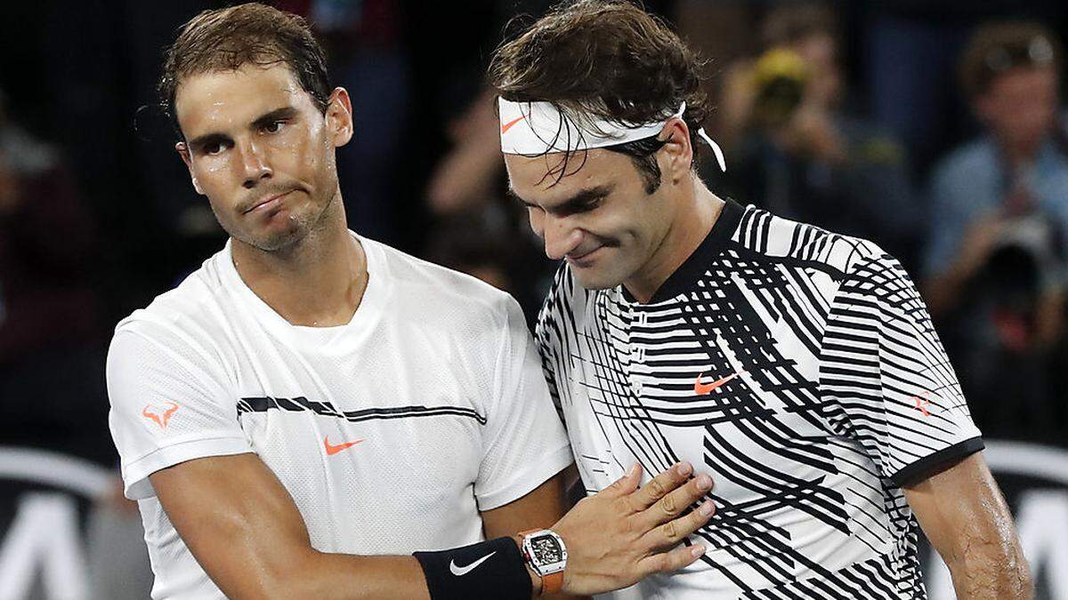 Roger Federer will unbedingt mit Rafael Nadel Doppel spielen