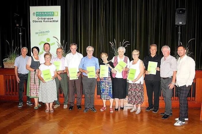 Seniorenbund Oberes Kainachtal feiert 40 Jahre