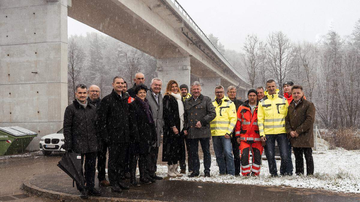 Die Sanierung der Krummbachbrücke ist abgeschlossen