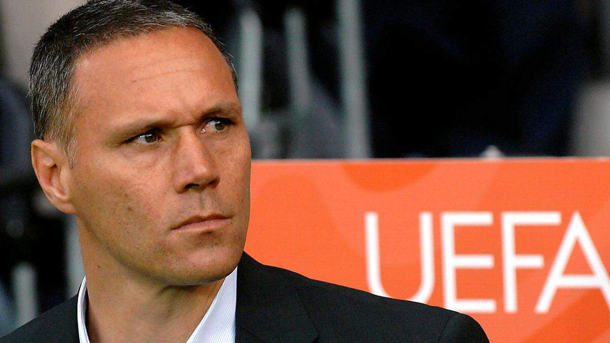 Marco van Basten ist der Chef für Technische Entwicklung bei der FIFA