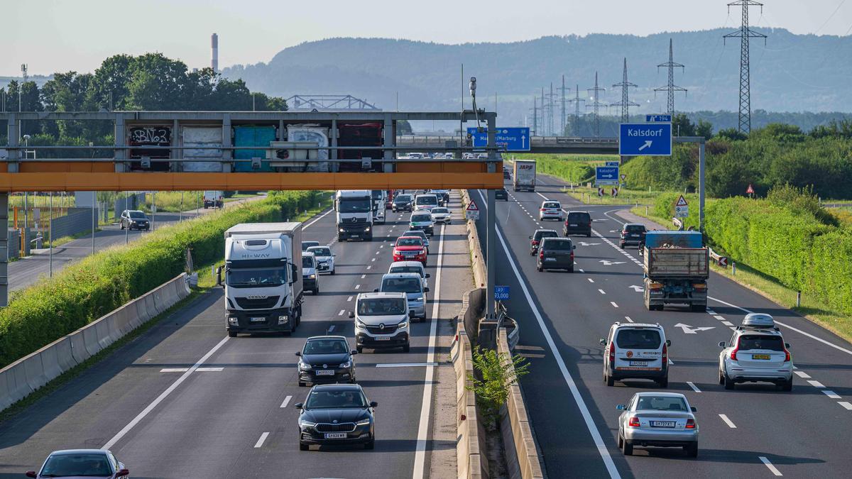 Zankapfel Pyhrnautobahn: Zweispurig geht‘s derzeit aus dem Süden Richtung Graz