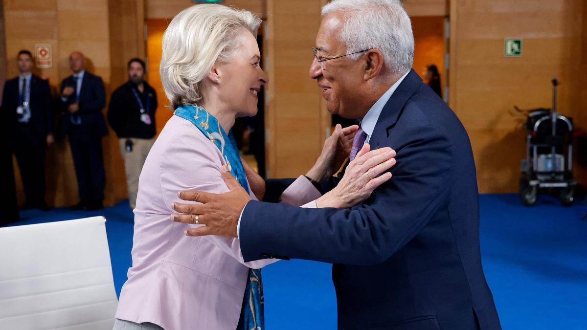 Das neue Spitzenduo: Ursula von der Leyen (Kommission), António Costa (Rat)