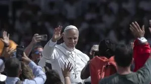 Papst Leo XIV beim Weltjugendtreffen in Rom