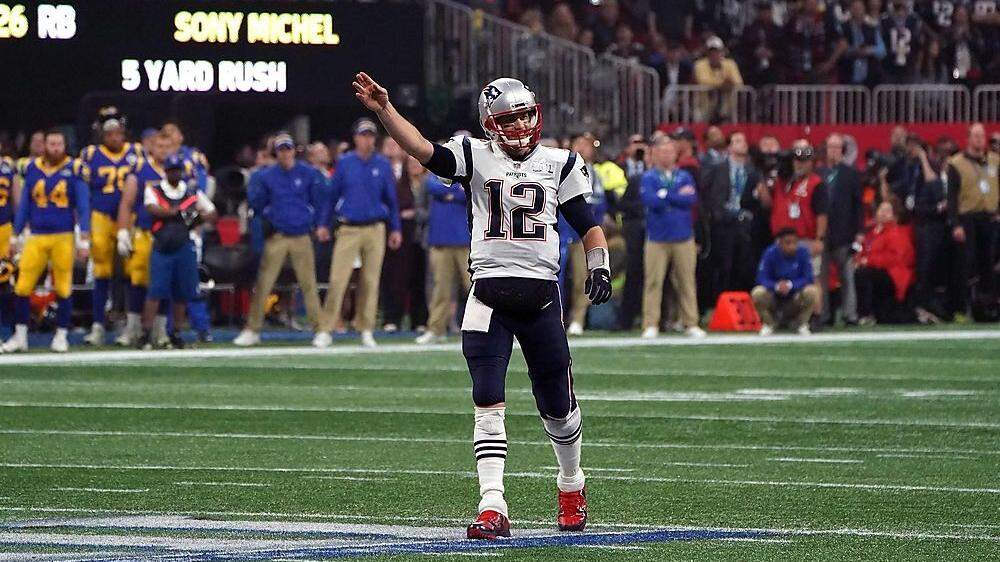 Tom Brady führte seine Patriots zum sechsten Super-Bowl-Triumph