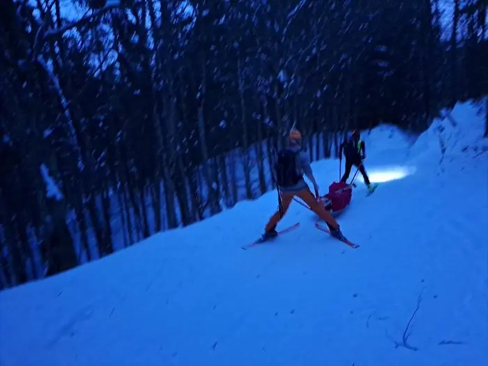 39-Jähriger wurde mit Akia ins Tal gebracht