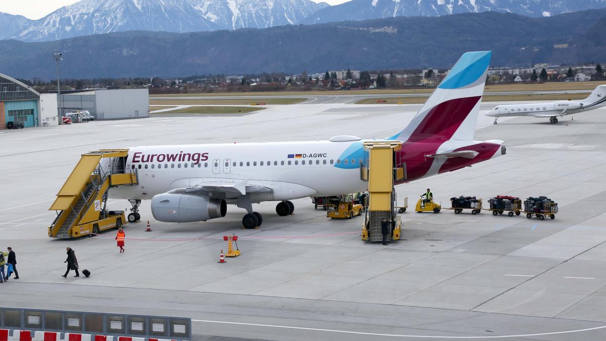 Eurowings landet im Mai erstmals wieder in Klagenfurt