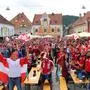 Beim Public Viewing Kapfenberg wurde bereits 2016 fleißig angefeuert