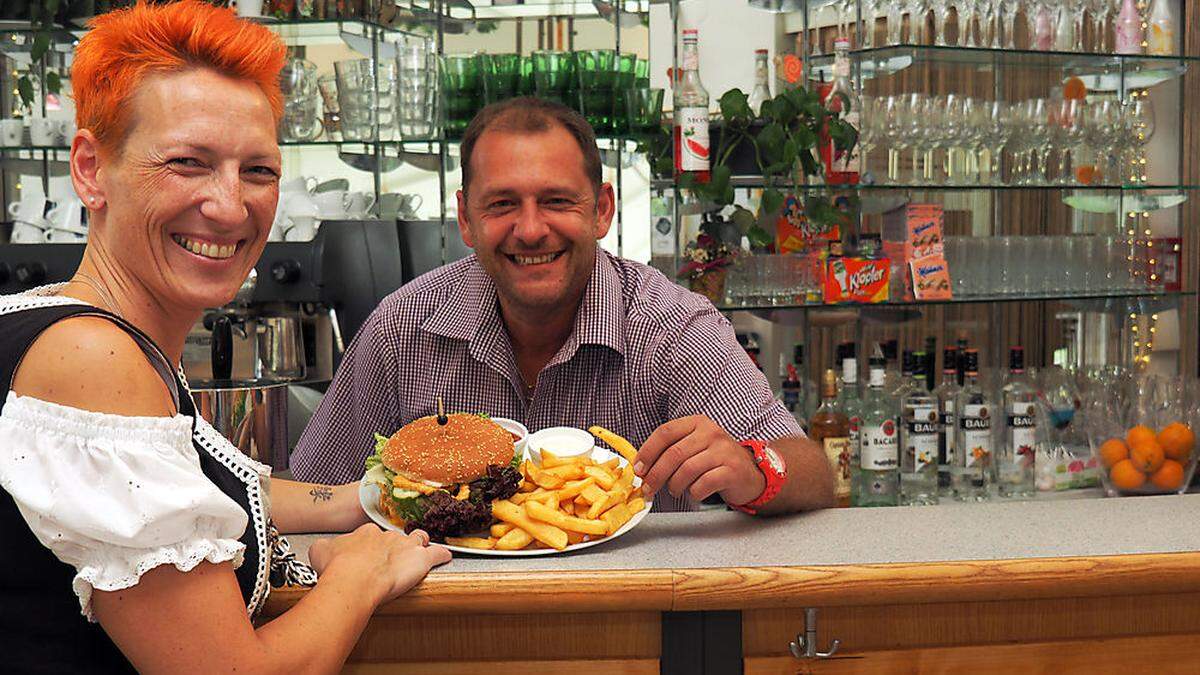 Tanja Schönlieb-Koschu und Ehemann Josef Schönlieb sind jetzt als Gastronomen tätig