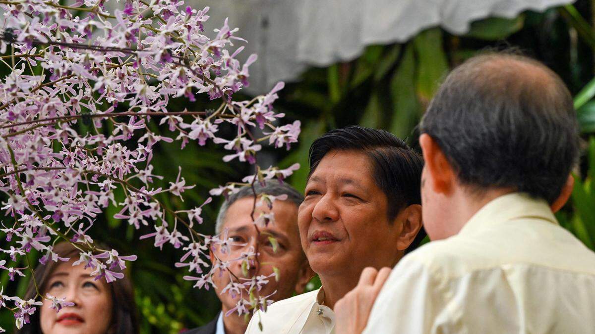 Diktatorensohn und Namenspate für eine Orchidee: Ferdinand Marcos Jr. 