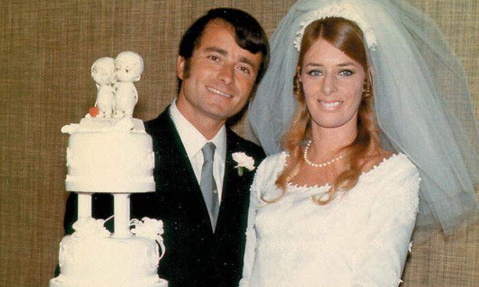 Kim und Roberto 1971 bei ihrer Hochzeit