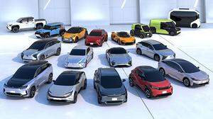Die kommende Riege der Elektroautos von Toyota