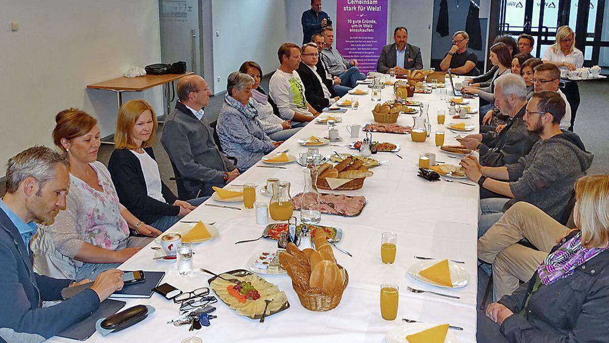 Unternehmerfrühstück in Weiz