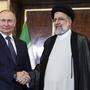 Kremlchef Wladimir Putin und Irans Präsident Ebrahim Raisi