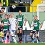 RIED,AUSTRIA,02.OCT.21 - SOCCER - ADMIRAL Bundesliga, SV Ried vs SK Austria Klagenfurt. Image shows both teams.
Photo: GEPA pictures/ Christian Moser