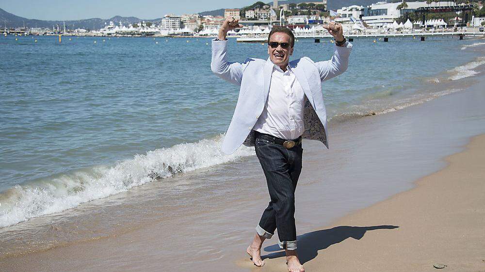 Arnold Schwarzenegger in Cannes