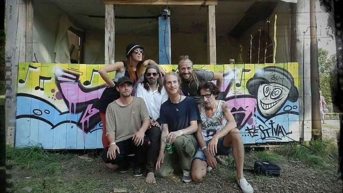 Die Freaky Souls bei ihrem Auftritt am Peal-Festival 2016