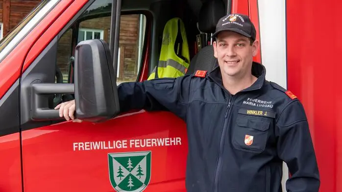 Johannes Winkler ist seit seinem 16. Lebensjahr Feuerwehrmann
