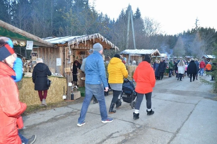 An den drei Ausstellungstagen wirkten Musik- und Singgruppen mit - und es gab ein umfangreiches Rahmenprogramm: Fackelwanderung ab Rüsthaus, Ponyreiten, Junge Kulmer Schuhplattler, Nikolausbesuch, Engerl-Fotostudio sowie eine Kinder-Keksbackstube.