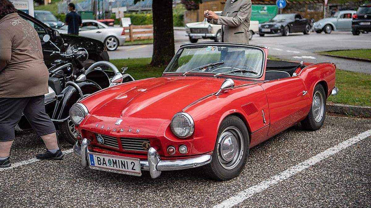 Rund 40 Oldtimer besuchen am Samstag die Koralpe