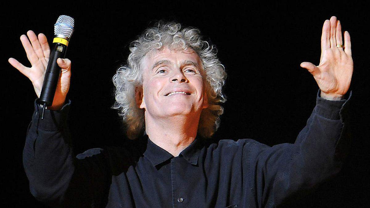 Dirigent Sir Simon Rattle kommt wieder mit den Berliner Philharmoinkern