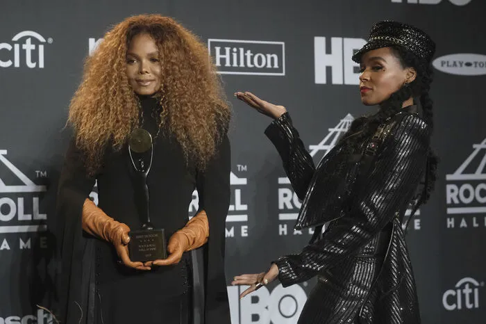 Janet Jackson mit Janelle Monae.