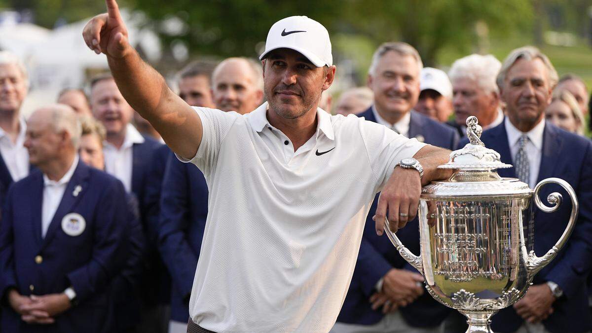 LIV-Star Brooks Koepka ließ zuletzt bei einem Major alle PGA-Tour-Stars hinter sich