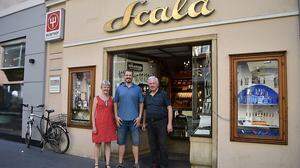 Familie Scala hat ihren Laden in der Murgasse