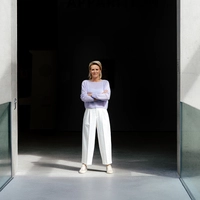 Alexandra Meissnitzer im Museum der Moderne – die Salzburgerin hat große Pläne im und für den Ski- und Schneesport
